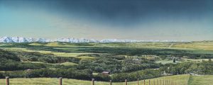 William H. (Bill) Webb: JUNE PANORAMA NEAR MILLARVILLE