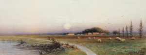 Frederick Arthur Verner: HARVEST MOON NEAR SANDWICH