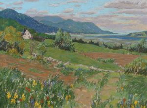 Horace Champagne: STE. ANNE DE BEAUPRE FROM L’ANGE-GARDIEN