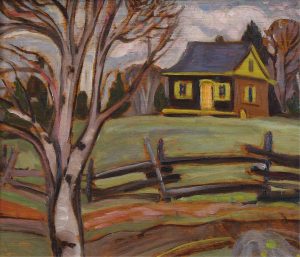 Annie (Anne) Douglas Savage: CABIN IN THE LAURENTIANS