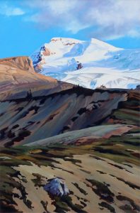 Alice Saltiel-Marshall: CROWNING GLORY (MOUNT ATHABASCA #16)
