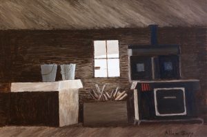 Allen Sapp: INSIDE MY HOUSE LOOKING OUT