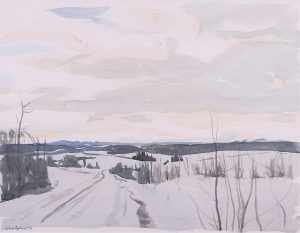 Ken Christopher: WINTER ROAD, FOOTHILLS