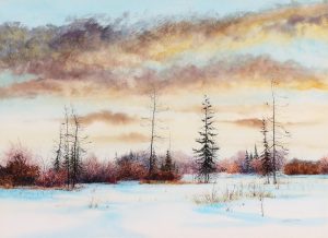 E. Colin Williams: WINTER LANDSCAPE
