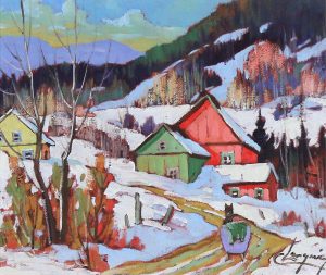 Claude Langevin: RETOUR DU VILLAGE
