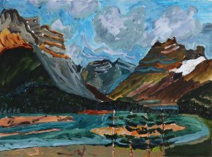 Carol Perehudoff: TEAL MOUNTAINS