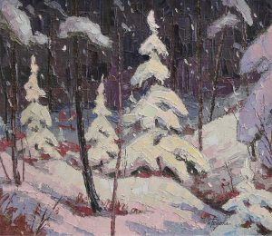 William Parsons: SNOW IN THE DEEP WOODS