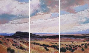 Susan Woolgar: BLACK MESA TRAIL (TRIPTYCH)