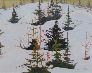 Robert Genn: THE ROADSIDE, JASPER