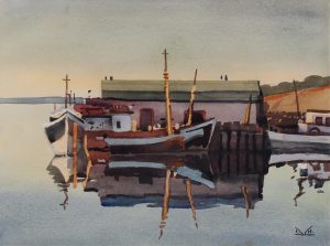Illingworth Holey (Buck) Kerr: QUIET EVENING, NOVA SCOTIA