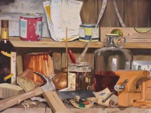 Geoffrey Allan Rock: STILL LIFE, TOOL BENCH