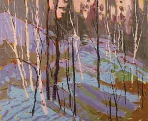 Arthur George Lloy: APRIL HILLSIDE