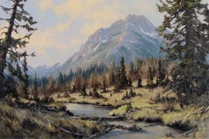 Karl E. Wood: MT. ISHBEL, BANFF NATIONAL PARK