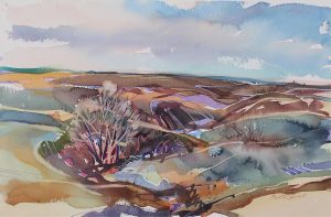 Brent R. Laycock: A RIVER VALLEY LANDSCAPE