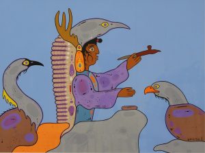 David Morrisseau: CRANE CHIEFTAINSHIP