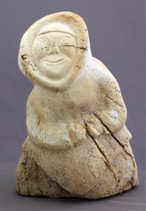Unidentified Inuit Artist: WOMAN IN AMAUT
