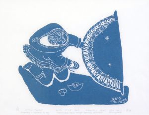 Juanisialuk Irqumia: PREPARING A SEALSKIN TO DRY