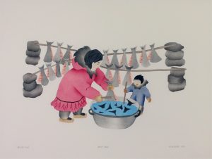 Mary Okheena: DRYING FISH