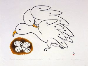 Mary Pudlat: PTARMIGAN NEAR THE NEST