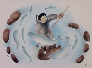 Andrew Qappik (Karpik): KAKIVAK FISHING