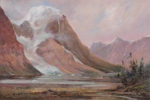 Augustus Frederick Lafosse (Gus) Kenderdine: THE TUMBLING GLACIER, BERG LAKE