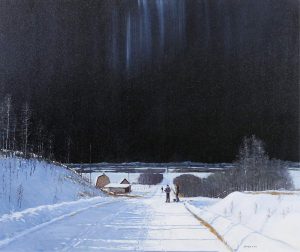 Peter Shostak: TOBAGGANING ON A CLEAR NIGHT