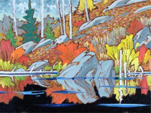 Ted Godwin: HILLSIDE, LATE FALL