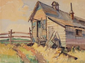 Henry George Glyde: ABANDONED FARM