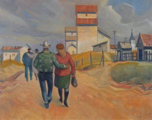 Henry George Glyde: BACK LANE, ALBERTA