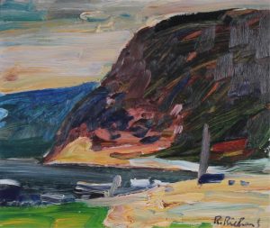 Rene Jean Richard: A QUIET COVE, BAIE-ST-PAUL REGION
