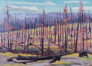 Alan Caswell Collier: THE CHILCOTIN BURN (CHILCOTIN PLATEAU, NEAR LEE’S CORNER, B.C.)