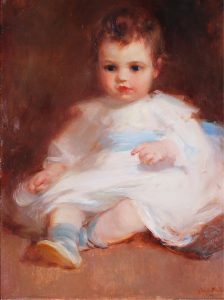 Laura Adeline Muntz Lyall: GIRL IN WHITE