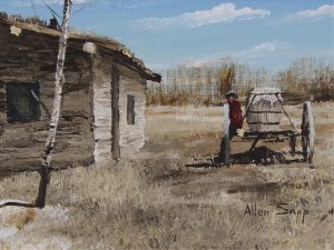 Allen Sapp: JUST BROUGHT SOME WATER HOME
