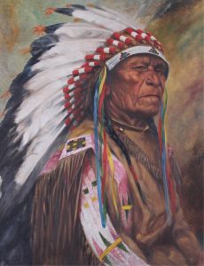 Father Henry Metzger: CHIEF MATORE TCHANKA (MATO-IN-GA-KA), JUMPING BEAR), SIOUX, INDIAN