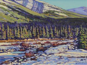 William (Bill) Duma: FROZEN STREAM (KANANASKIS AREA)