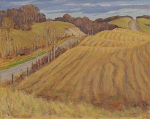 John Davenall Turner: ROAD IN FALL