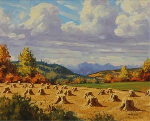 Mannie Gonsalves: CUMULUS CLOUDS OF TURNER VALLEY