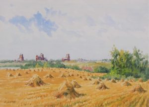 Ernest Luthi: HARVEST NEAR QUINTON