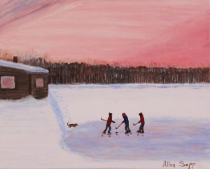 Allen Sapp: THESE KIDS HAVE SKATES