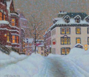 Richard Savoie: RUE LAPORTE, APRES LA TEMPETE (QUEBEC)