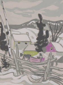 Alexander Young Jackson: WINTER SLEIGH RIDE