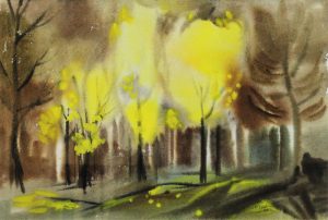 Janet Mitchell: AUTUMN TREES