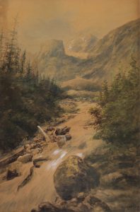 Marmaduke Matthews: THE KICKING HORSE ABOVE MT STEPHEN