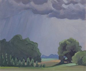 Sylvia Hahn: STORM CLOUDS, MYRTLE