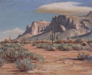 Gregory Poole: CLOUD OVER THE SUPERSTITIONS