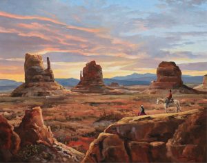 Duncan Mackinnon Crockford: SUNRISE, MONUMENT VALLEY, ARIZONA