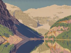 Walter Joseph Phillips: VICTORIA GLACIER