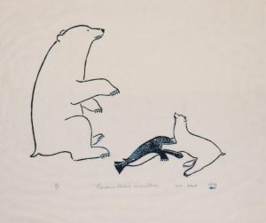 Thomasie Echaluk (Ekaluk): TEACHING THE CUB