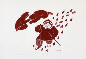 Agnes Nanogak Goose: BIRD TRACKS