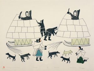 Keeleemeeoomee Samualie: BUILDING THE WINTER CAMP